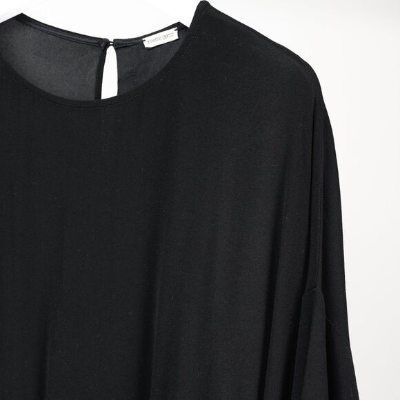 Annette Gortz 2018 Sofia Black Shift Dress, Size S - Picture 6 of 11